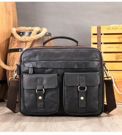 Spacious Briefcase Shoulder Bags