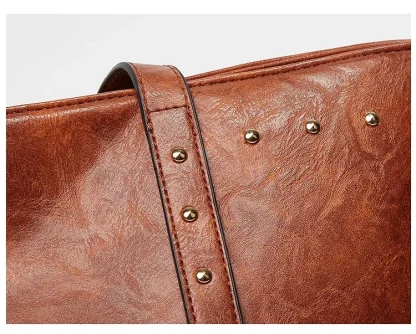 Rivet Large Capacity Shoulder Bags - Image 5