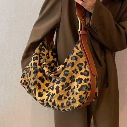 Leopard Print Shoulder Bag