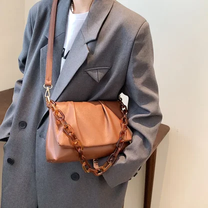 Crossbody Chain Strap Shoulder Bags - Image 3