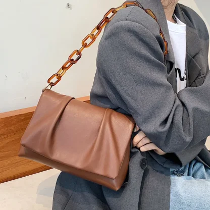 Crossbody Chain Strap Shoulder Bags