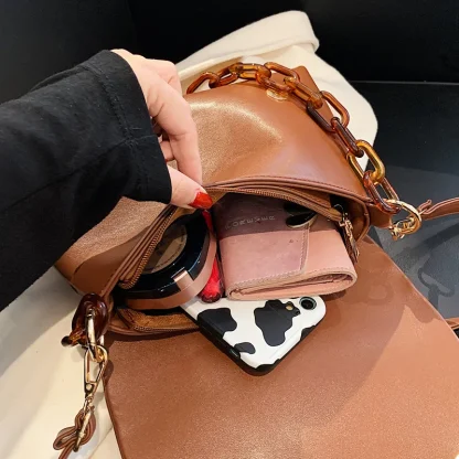 Crossbody Chain Strap Shoulder Bags - Image 6