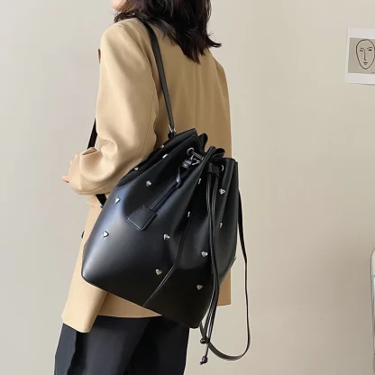Luxury Mini Hearts Shoulder Bag - Image 2