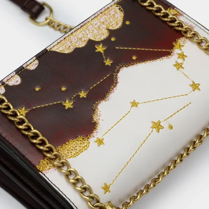 Embroidery Stars Shoulder Bags - Image 4