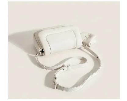 Solid Flap Small Shoulder Bag - Image 5