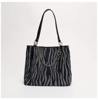 Zebra Stripes Shoulder Bag