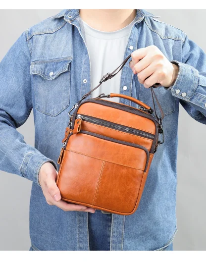 Compact Messenger Shoulder Bags - Image 4