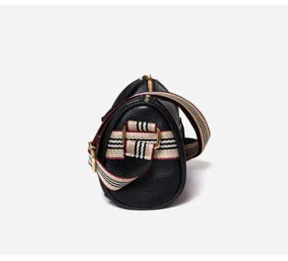Luxury Wide Strap Shoulder Bag - Image 6