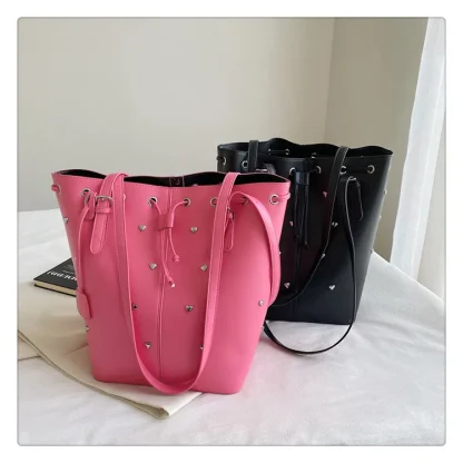 Luxury Mini Hearts Shoulder Bag - Image 7