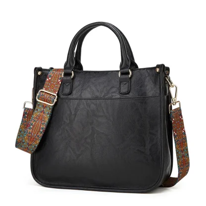 Vintage-style Crossbody Shoulder Bag - Image 2
