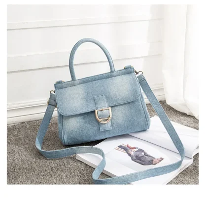 Casual Denim Shoulder Bags - Image 3