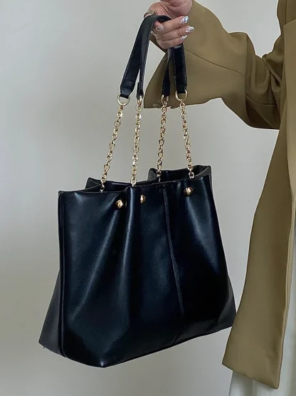 Elegant Chain Strap Shoulder Bags - Image 4