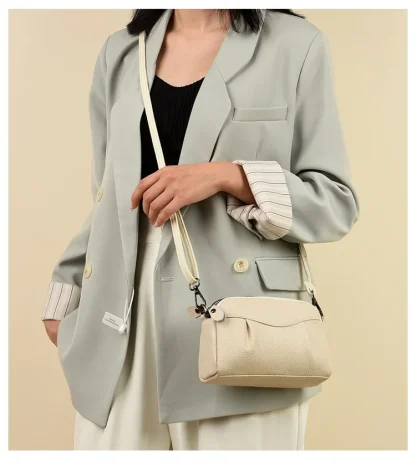 Double Zipper Compact Shoulder Bags - Image 2