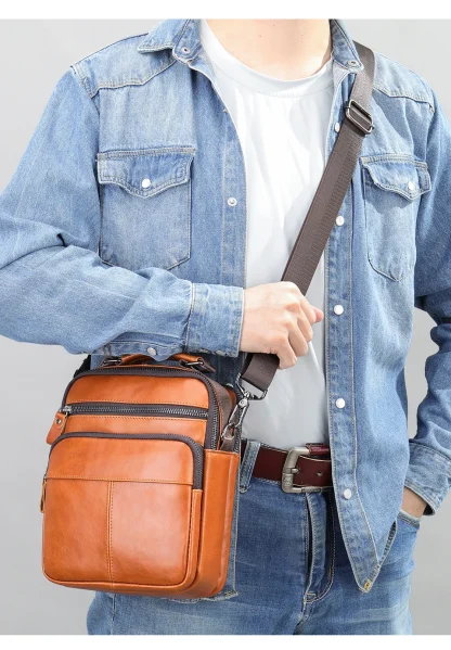 Compact Messenger Shoulder Bags - Image 3