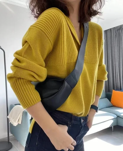 Crossbody Wide Strap Shoulder Bag - Image 3