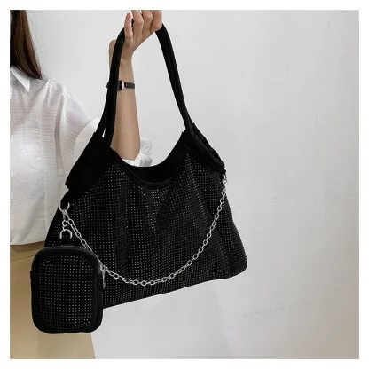 Luxury Diamond-like Shoulder Bags - Image 4