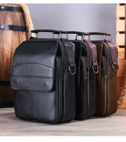 Multi-pocket Messenger Shoulder Bag