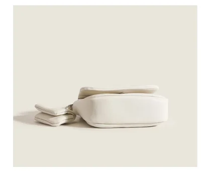 Solid Flap Small Shoulder Bag - Image 7