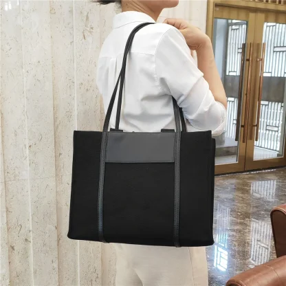 Portable Laptop Tote Shoulder Bag - Image 3