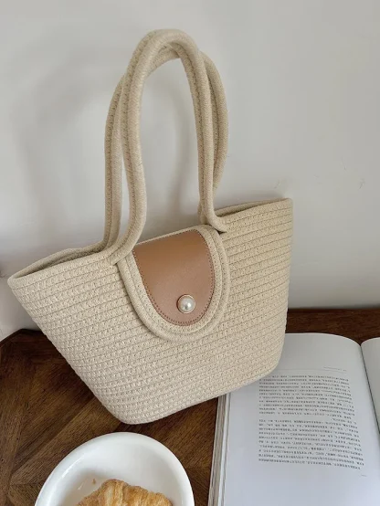 Minimalist Summer Beach Shoulder Bag - Image 4