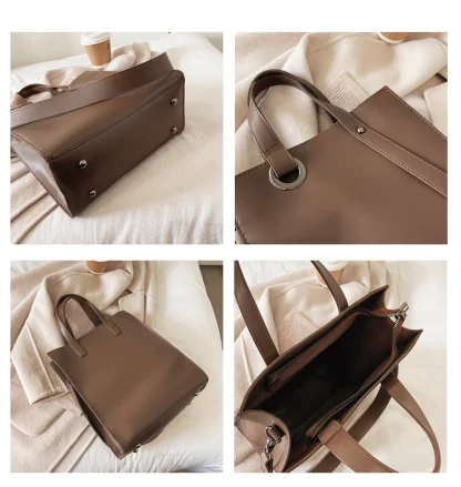 Stylish Handle Shoulder Bags - Image 7