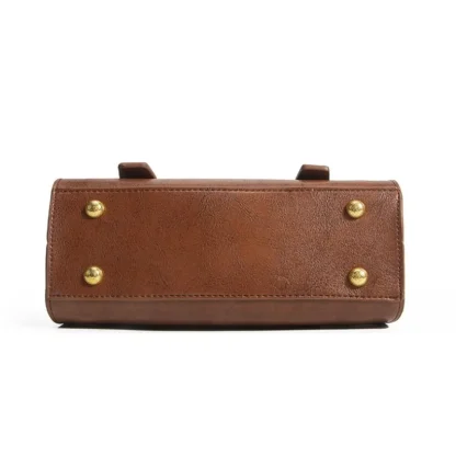 Vintage-style Messenger Shoulder Bag - Image 5