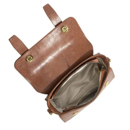 Vintage-style Messenger Shoulder Bag - Image 3