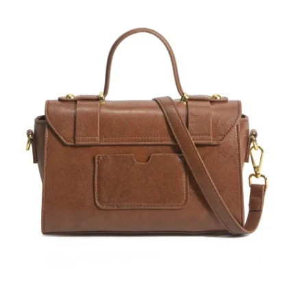 Vintage-style Messenger Shoulder Bag - Image 2