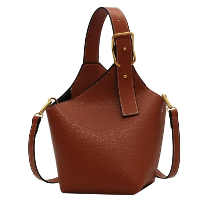 Minimalist Bucket Shoulder Bag