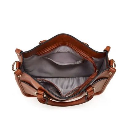 Vintage-style Crossbody Shoulder Bag - Image 5