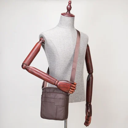 Zippered Messenger Shoulder Bags - Image 3