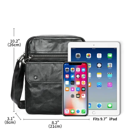 Multi-pocket Crossbody Shoulder Bag - Image 5