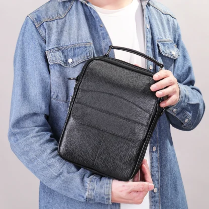 Multi-pocket Messenger Shoulder Bag - Image 3