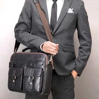 Spacious Briefcase Shoulder Bags - Image 2