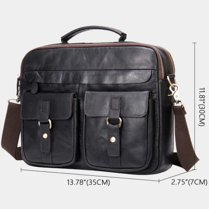 Spacious Briefcase Shoulder Bags - Image 7