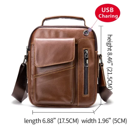 Men's Messenger Shoulder Bags - Image 4