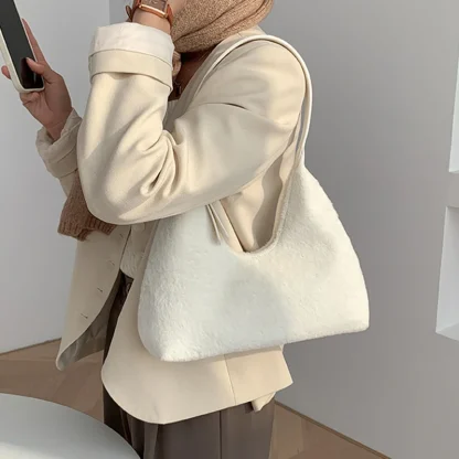 Soft Half Moon Shoulder Bag - Image 3