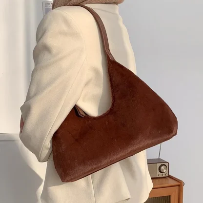 Soft Half Moon Shoulder Bag - Image 2