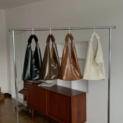 Soft Bindle Shoulder Bags - Image 6