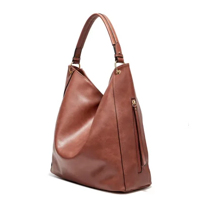 Elegant Large Tote Shoulder Bag - Image 3