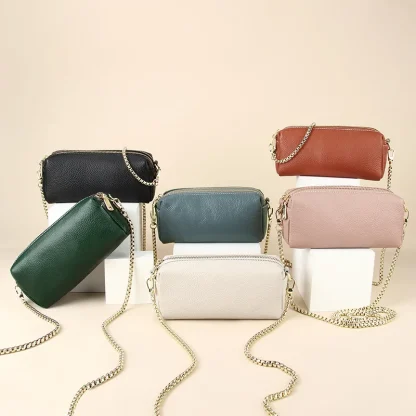 Barrel Shaped Solid Shoulder Bags - Image 2