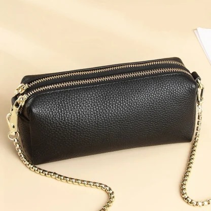 Barrel Shaped Solid Shoulder Bags - Image 3