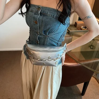 Stylish Compact Chest Shoulder Bags - Image 2