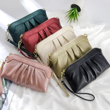 Zippered Clutch Shoulder Bags - Image 2