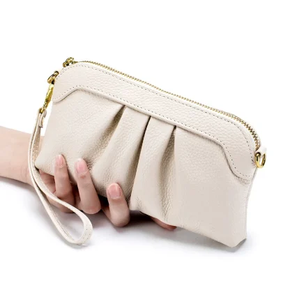 Zippered Clutch Shoulder Bags - Image 3