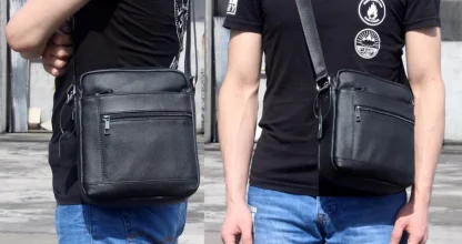 Compact Multi-pocket Shoulder Bag - Image 2