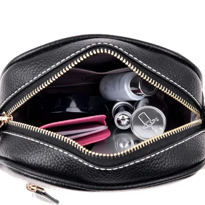 Small Zippered Shoulder Bags - Image 6
