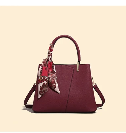 Luxury Zippered Solid Shoulder Bags - Image 4