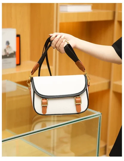 Flap Satchel Shoulder Bags - Image 5