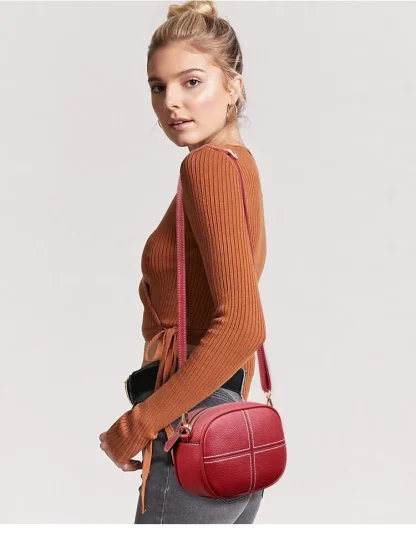 Small Zippered Shoulder Bags - Image 2